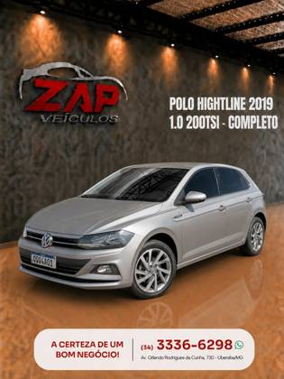 VOLKSWAGEN POLO 1.0 200 TSI HIGHLINE AUTOMÁTICO VOLKSWAGEN POLO 1.0 200 TSI HIGHLINE AUTOMÁTICO
